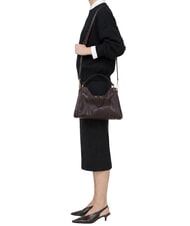 GIANNI CHIARINI AURORA Borsa a mano con tracolla, in pelle antique ruby - Borse Donna - 5