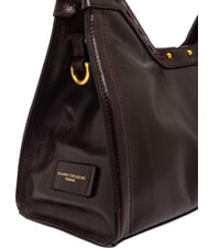 GIANNI CHIARINI AURORA Borsa a mano con tracolla, in pelle antique ruby - Borse Donna - 6