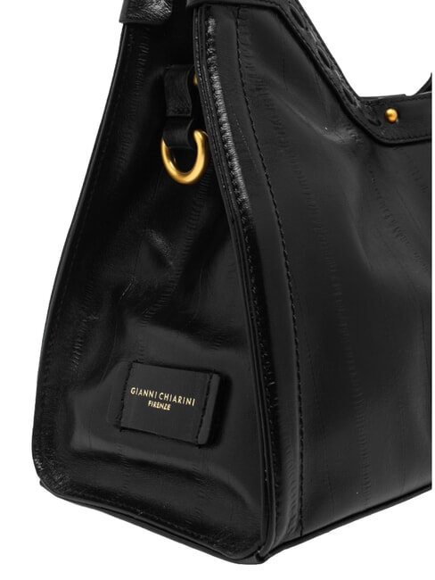 AURORA Borsa a mano con tracolla, in pelle Nero - Borse Donna