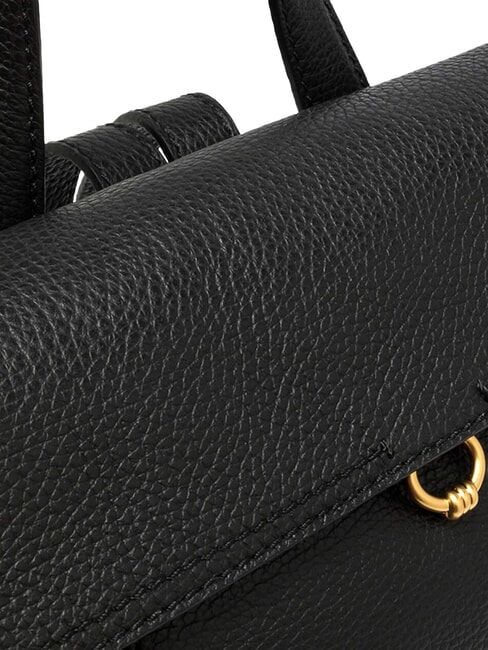 VICKY Zaino con taschino interno, in pelle Nero - Borse Donna