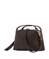 GIANNI CHIARINI ALIFA Borsa mini a mano con tracolla, in pelle espresso - Borse Donna - 3