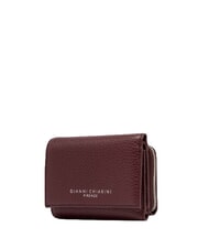 GIANNI CHIARINI WALLETS GRAIN Portafoglio piccolo in pelle martellata antique ruby - Portafogli Donna - 2
