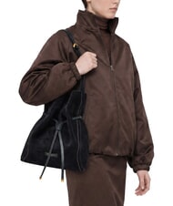 GIANNI CHIARINI SIENNA Borsa a secchiello in pelle, a spalla notturno - Borse Donna - 2