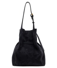 GIANNI CHIARINI SIENNA Borsa a secchiello in pelle, a spalla notturno - Borse Donna - 4