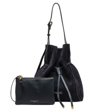 GIANNI CHIARINI SIENNA Borsa a secchiello in pelle, a spalla notturno - Borse Donna - 5
