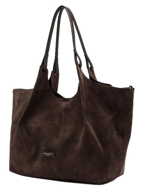 DUA Borsa a spalla, in pelle moka - Borse Donna