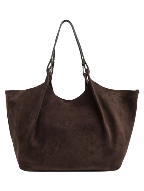 DUA Borsa a spalla, in pelle moka - Borse Donna