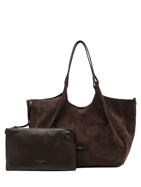 DUA Borsa a spalla, in pelle moka - Borse Donna