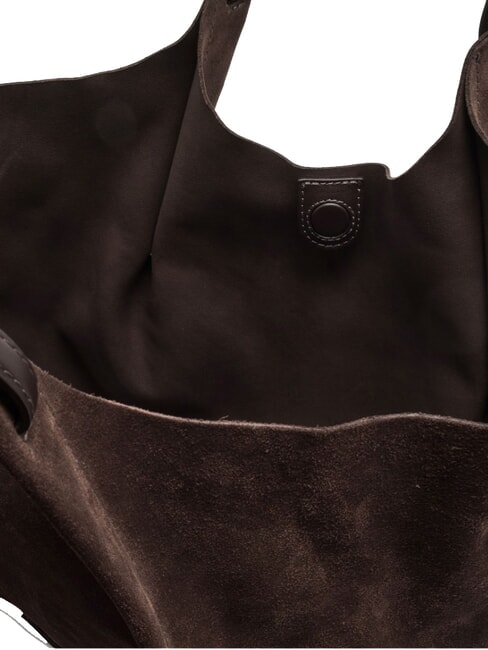 DUA Borsa a spalla, in pelle moka - Borse Donna