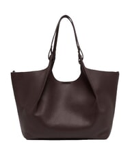 GIANNI CHIARINI DUA Borsa a spalla grande in pelle espresso - Borse Donna - 5