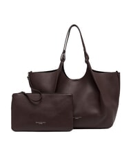 GIANNI CHIARINI DUA Borsa a spalla grande in pelle espresso - Borse Donna - 7