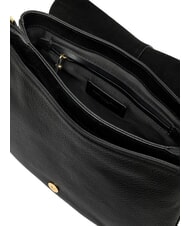 GIANNI CHIARINI HELENA ROUND Borsa a spalla con tracolla, in pelle Nero - Borse Donna - 4