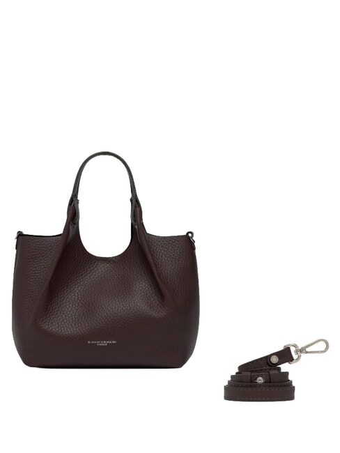 DUA Borsa a spalla, in pelle espresso - Borse Donna
