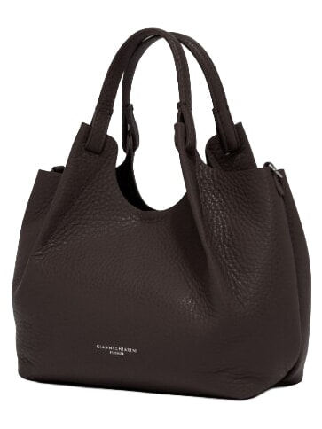 DUA Borsa a spalla, in pelle espresso - Borse Donna