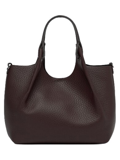 DUA Borsa a spalla, in pelle espresso - Borse Donna
