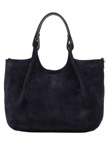 DUA Borsa a spalla con tracolla, in pelle notturno - Borse Donna