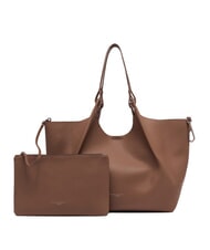 GIANNI CHIARINI DUA Borsa a spalla grande in pelle noce - Borse Donna - 7