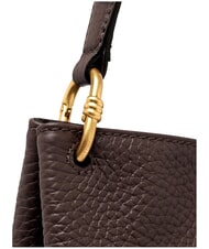 GIANNI CHIARINI SANDRA Borsa a spalla con tracolla, in pelle espresso - Borse Donna - 6