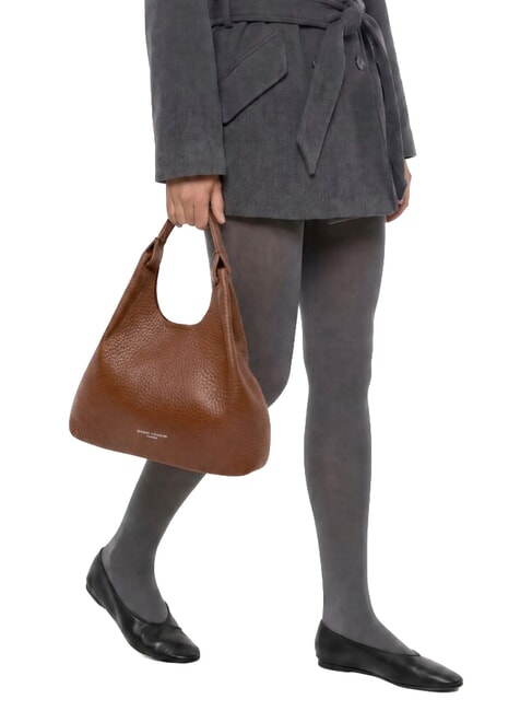 DUA Borsa a spalla, in pelle noce - Borse Donna
