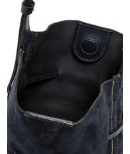 GIANNI CHIARINI SIENNA Borsa a secchiello in pelle, a tracolla notturno - Borse Donna - 5