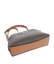 MICHAEL KORS FREDDIE Borsa a tracolla brn/acorn - Borse Donna - 5
