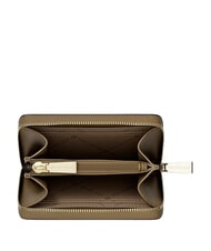 MICHAEL KORS JET SET Portacarte in pelle con portamonete loden - Portafogli Donna - 3