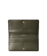 MICHAEL KORS BRYANT Portafoglio medio in pelle loden - Portafogli Donna - 3