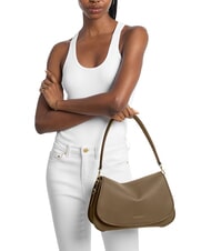 MICHAEL KORS HOLMES Borsa a spalla, con tracolla, in pelle loden - Borse Donna - 2