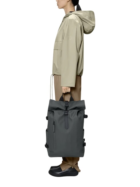 ROLLTOP RUCKSACK Zaino dark grey - Zaini Scuola & Tempo Libero