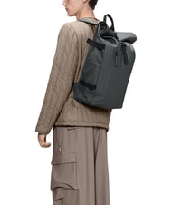 RAINS ROLLTOP RUCKSACK Zaino dark grey - Zaini Scuola & Tempo Libero - 2