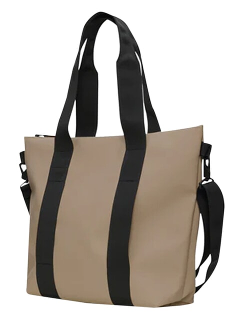 TOTE BAG MINI Borsa impermeabile beige - Borse Donna