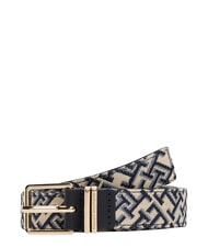 TOMMY HILFIGER TH SQUARE Cintura space blue - Cinture - 3