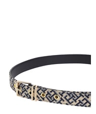 TOMMY HILFIGER TH SQUARE Cintura space blue - Cinture - 4