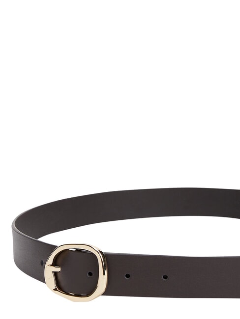 TH SCULPT Cintura in pelle fondant brown - Cinture