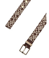 TOMMY HILFIGER TH SQUARE Cintura classic khaki - Cinture - 4