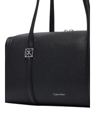 CALVIN KLEIN EMBLEM HW Borsa a spalla na black - Borse Donna - 4