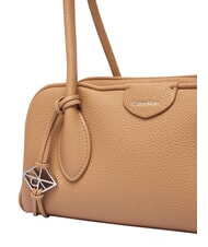 CALVIN KLEIN EMBLEM TRIO Borsa a spalla tannin - Borse Donna - 4