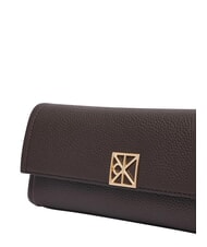 CALVIN KLEIN EMBLEM HW Borsa clutch, a tracolla delicioso/antique silver - Borse Donna - 3