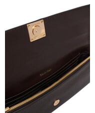 CALVIN KLEIN EMBLEM HW Borsa clutch, a tracolla delicioso/antique silver - Borse Donna - 5