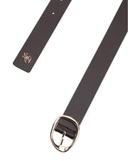 TOMMY HILFIGER TH SCULPT Cintura in pelle fondant brown - Cinture - 4