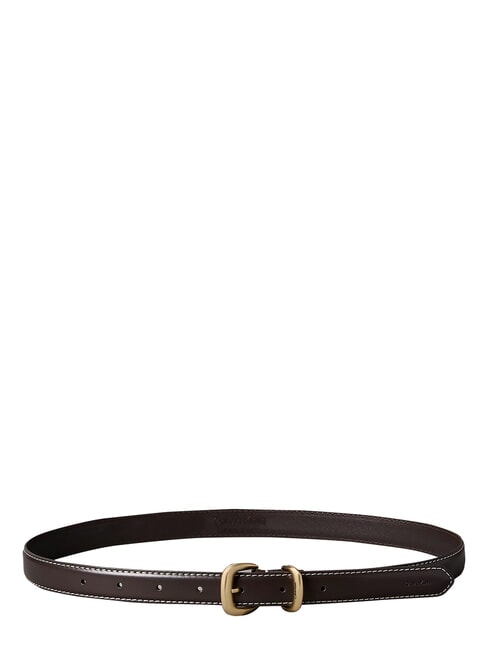 2PIECE LOGO Cintura in pelle delicioso/antique silver - Cinture