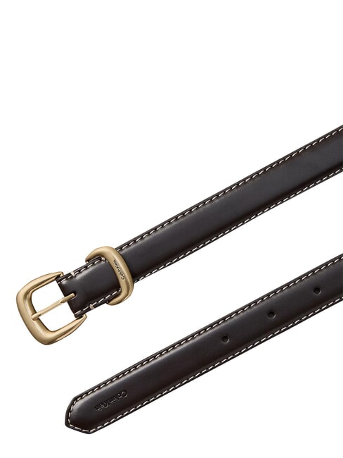 2PIECE LOGO Cintura in pelle delicioso/antique silver - Cinture