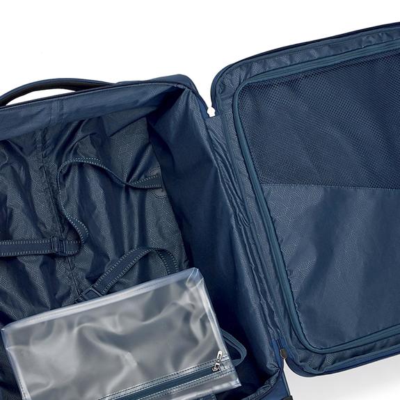Trolley Linea ACTION, bagaglio a mano, espandibile blu - Bagagli a mano
