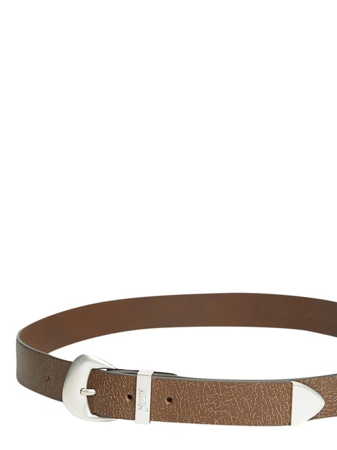 TJW SEASONAL COOL Cintura in pelle dark highland khaki - Cinture