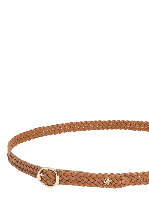 TH SCULPT Cintura in pelle cognac - Cinture