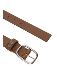 TOMMY HILFIGER TJW OVAL Cintura in pelle dark highland khaki - Cinture - 3