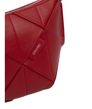 CALVIN KLEIN WOVEN Borsa a spalla bordeaux wine - Borse Donna - 4
