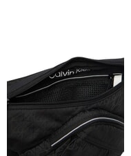 CALVIN KLEIN EMBLEM AOP Borsello  na black - Tracolle Uomo - 5