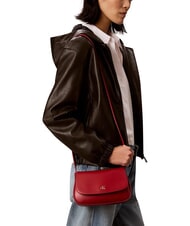 CALVIN KLEIN HARDWARE MONOGRAM Mini Bag a tracolla bordeaux wine - Borse Donna - 2
