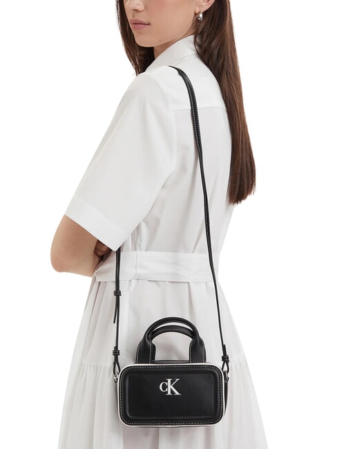 CONTRAST CK Mini Bag a mano, con tracolla na black - Borse Donna